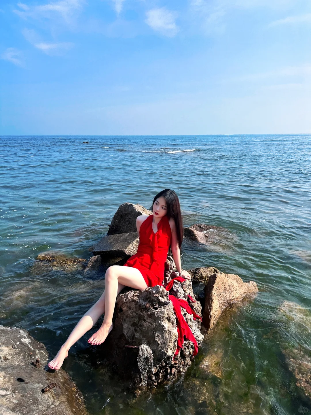 海边拍照姿势指南
