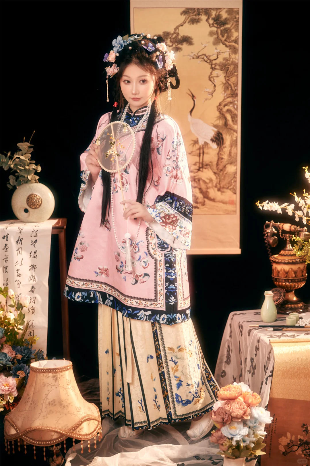 花有约，春不误🌸粉色清汉女写真📷
