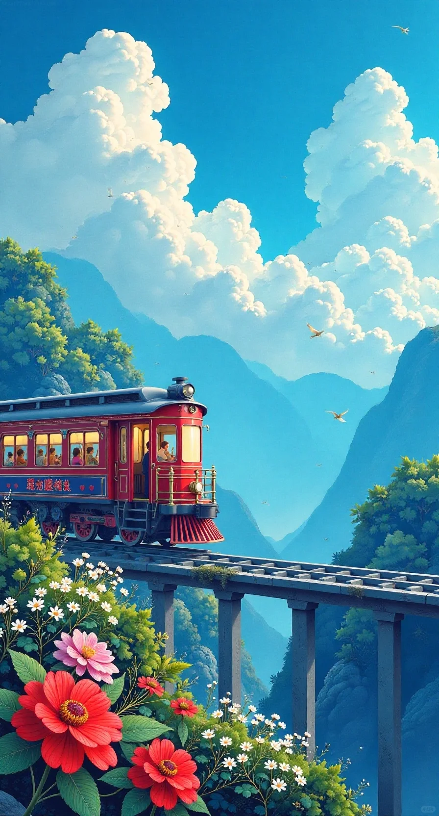日式绘画风格壁纸