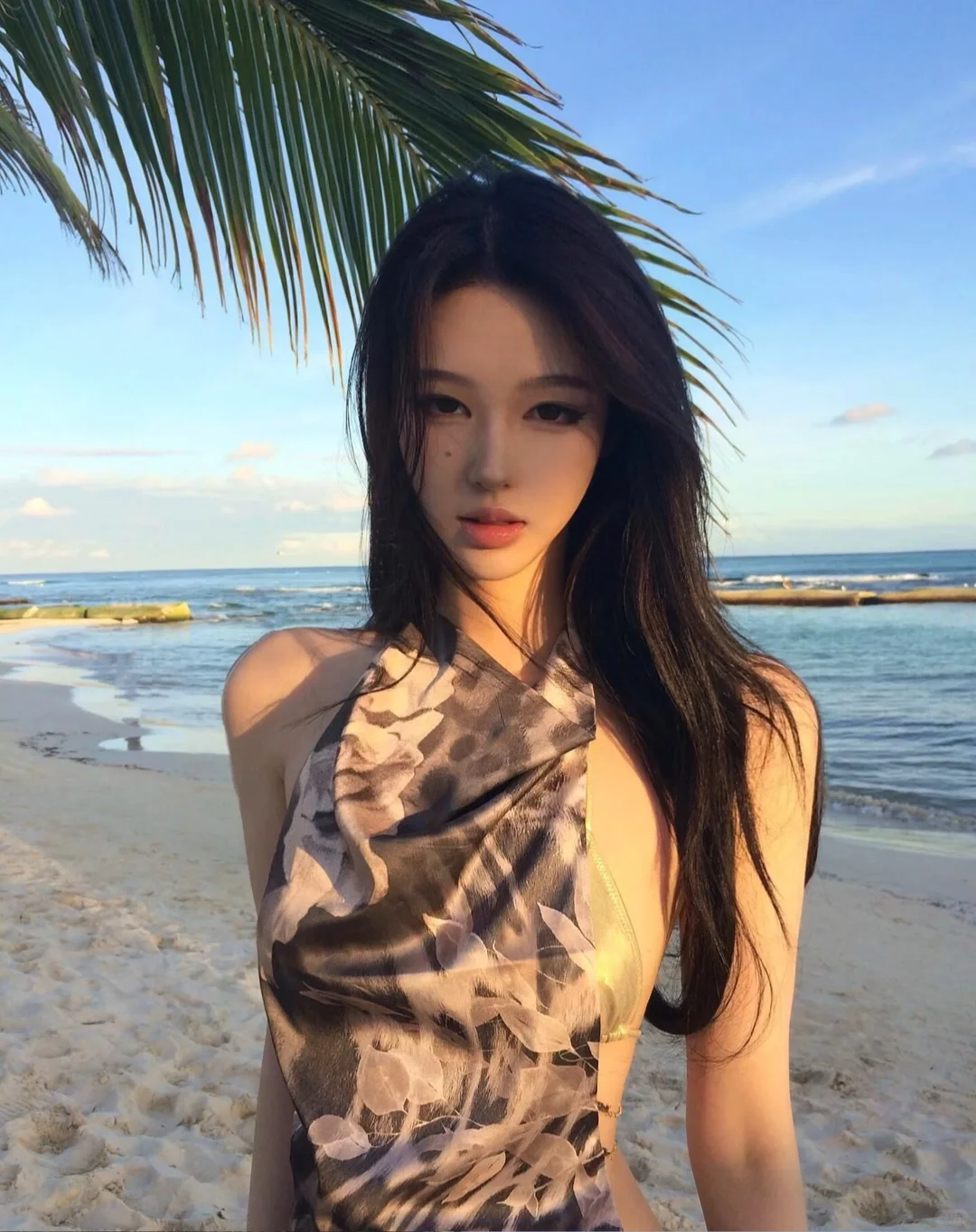 女模特身材好 🉑️大📐蹲摄影师