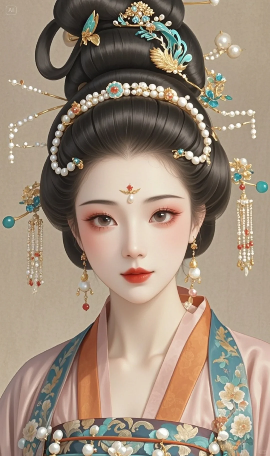 珍珠更衬美人