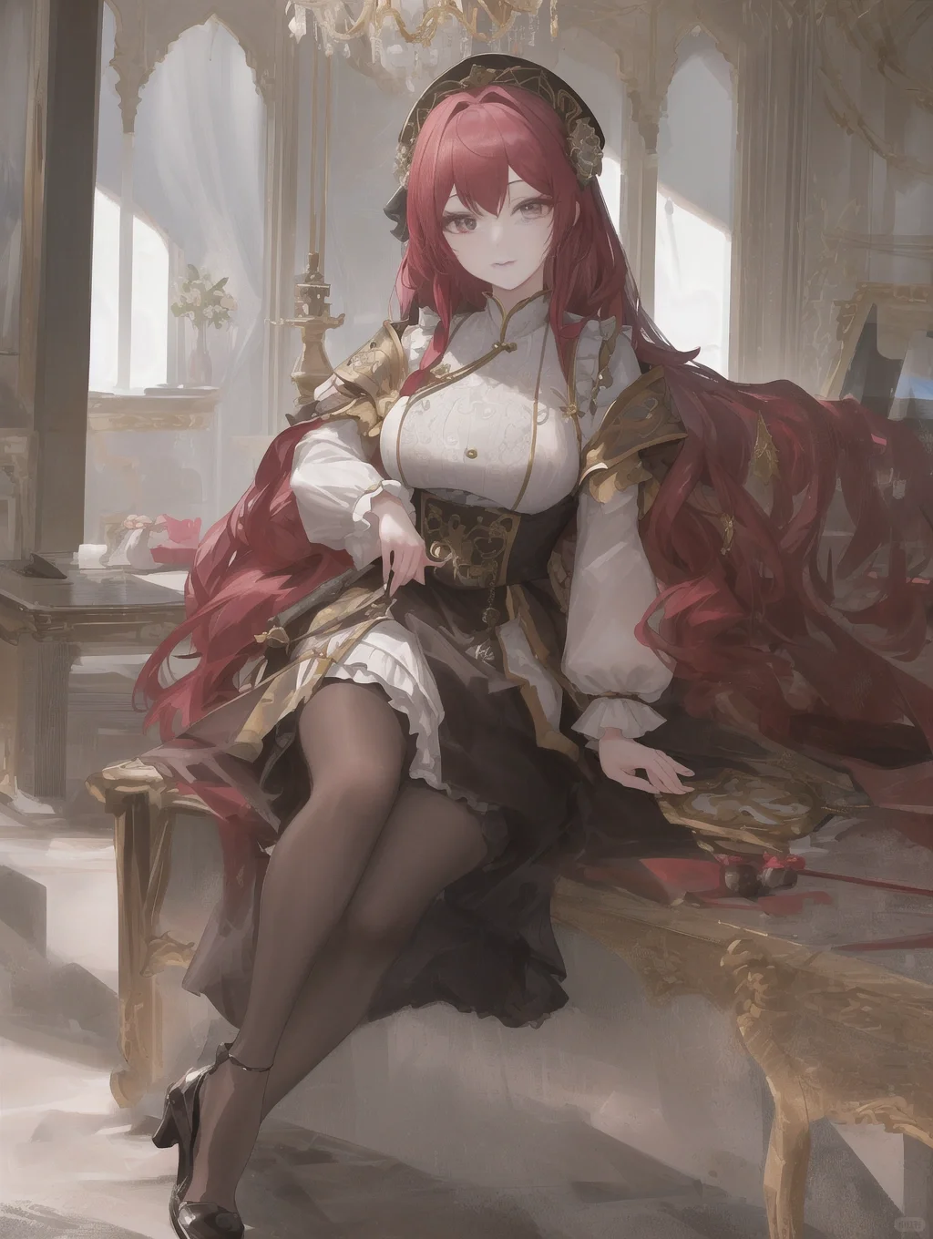 Al绘图美女风采