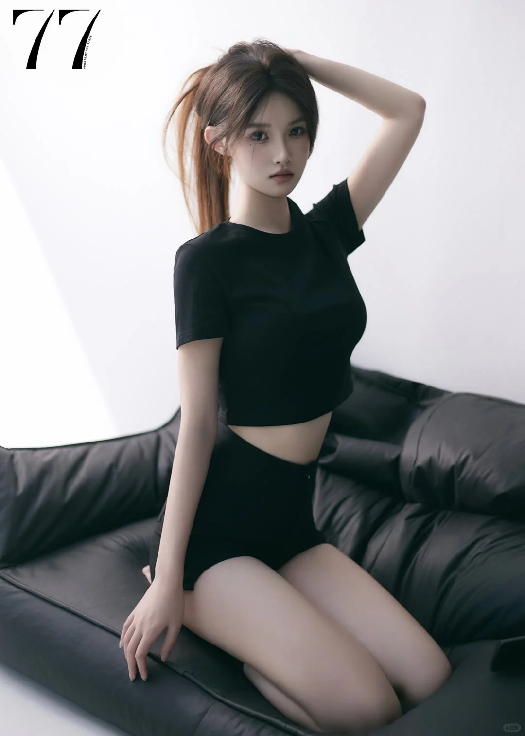 御姐女模特 大长腿 会一字🐎 蹲摄影师