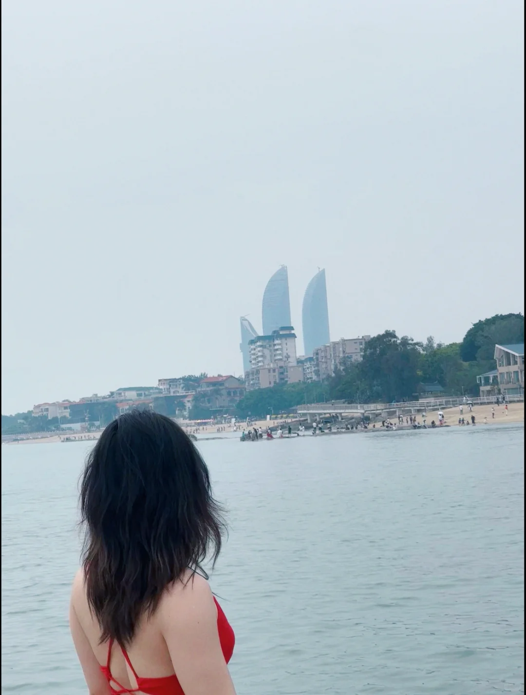 健身女拍照