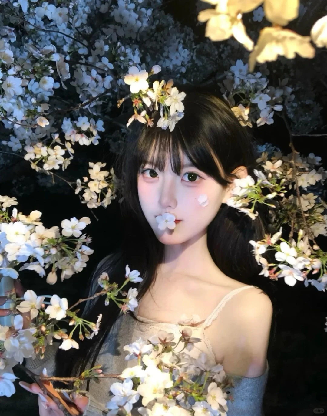 甜美女模特 腿长会舞 蹲摄影师