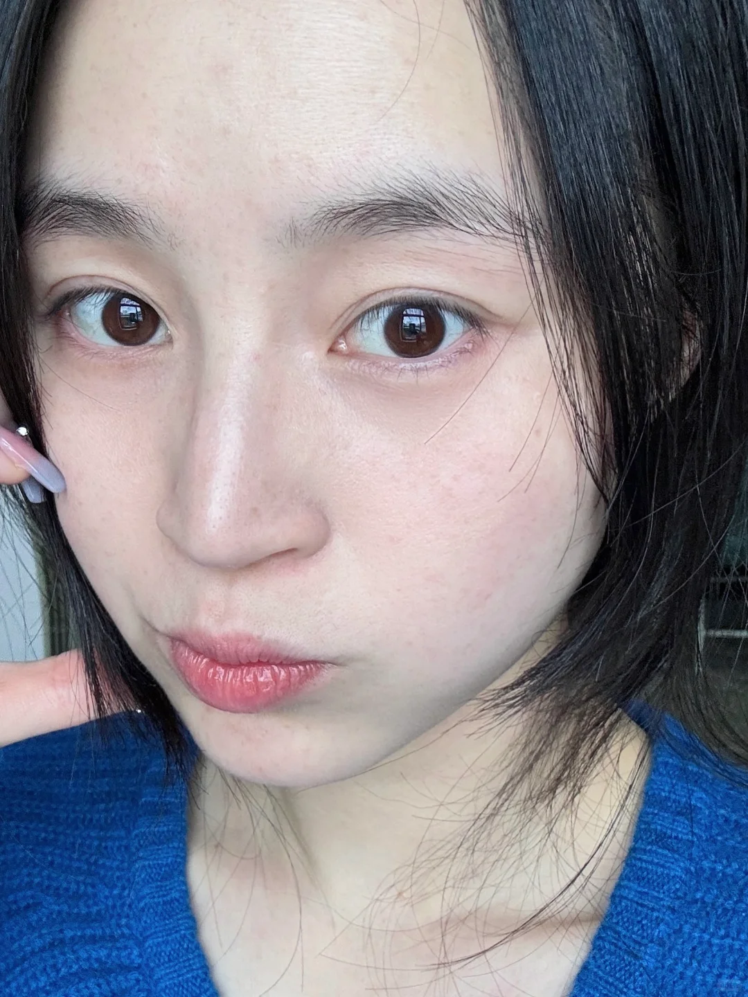 素颜比化妆更让我觉得舒服