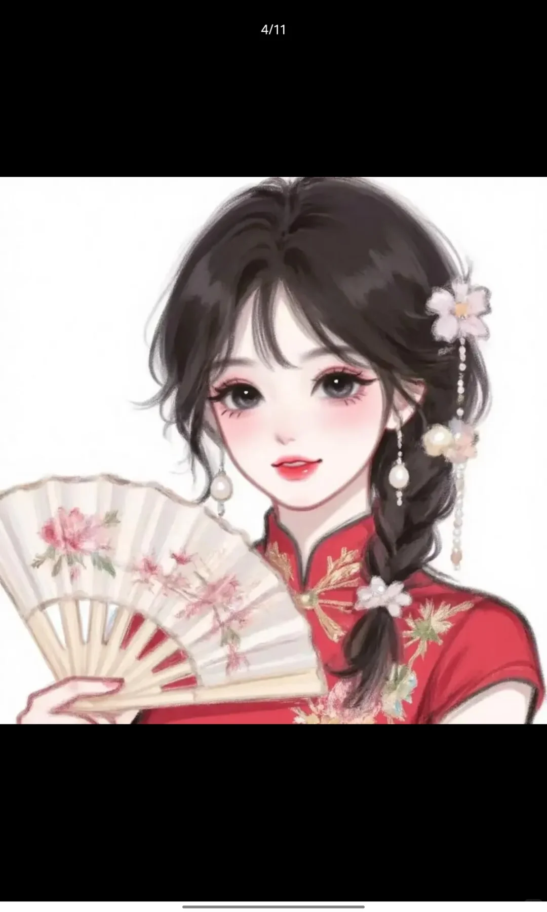 美女图分享，可萌可仙。