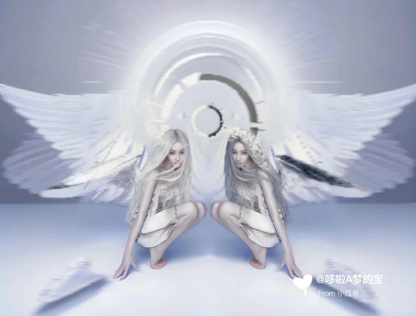 热巴天使蹲