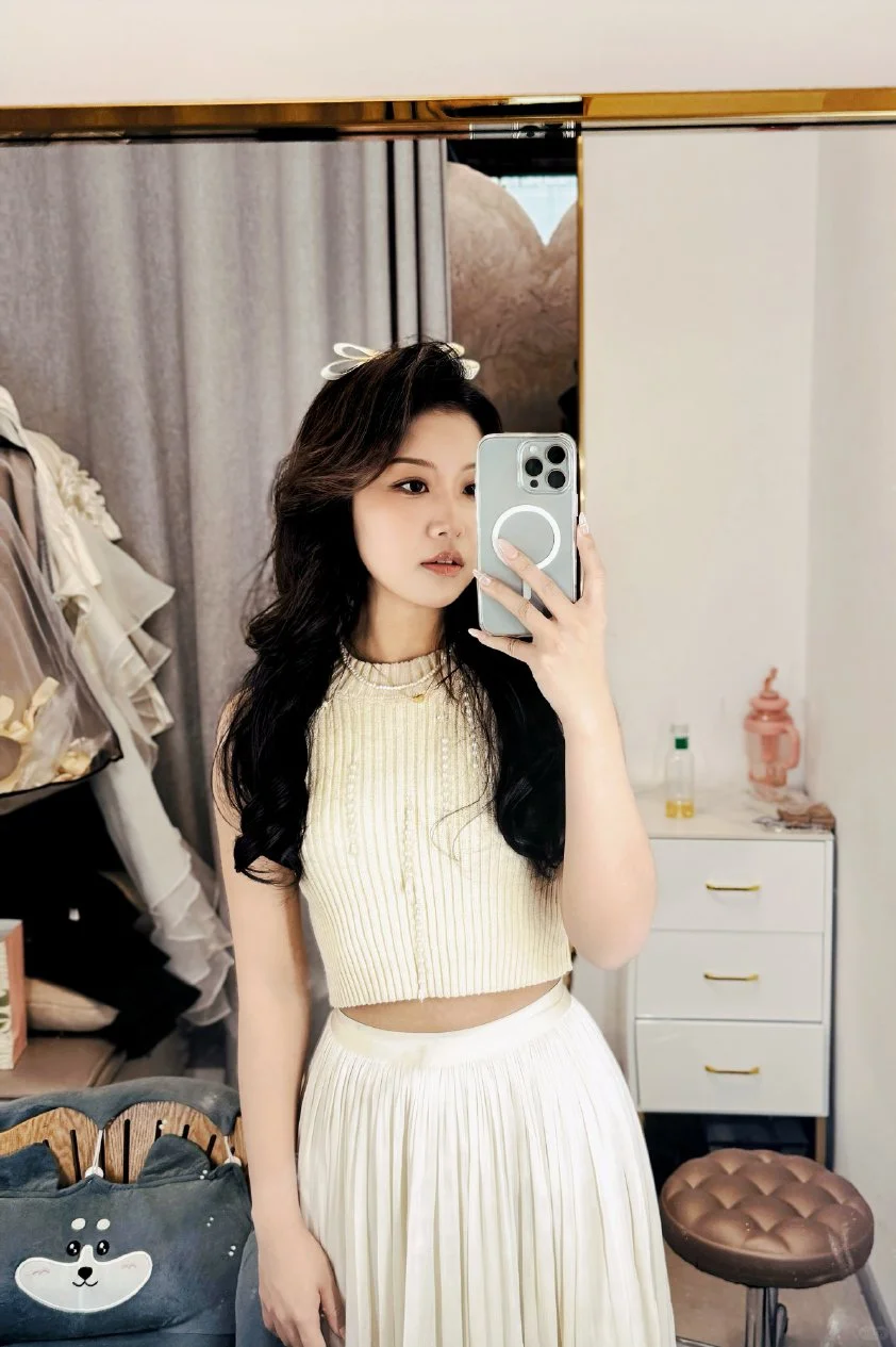 臭美一下~