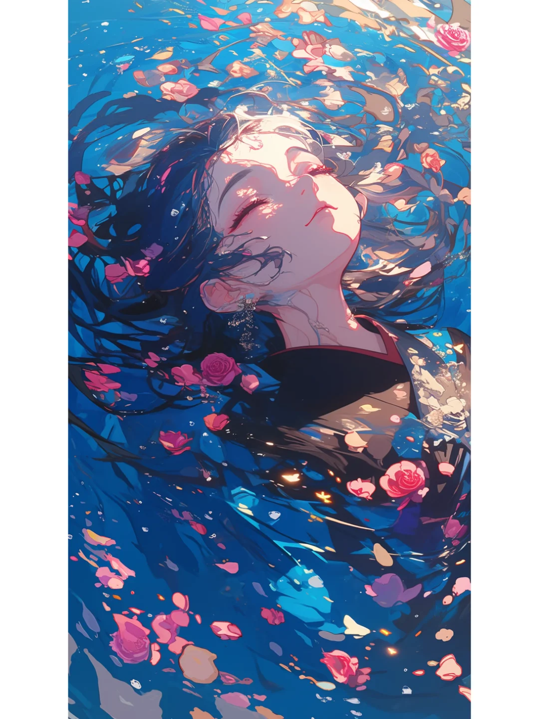 水中月是天上月，眼前人是心上人