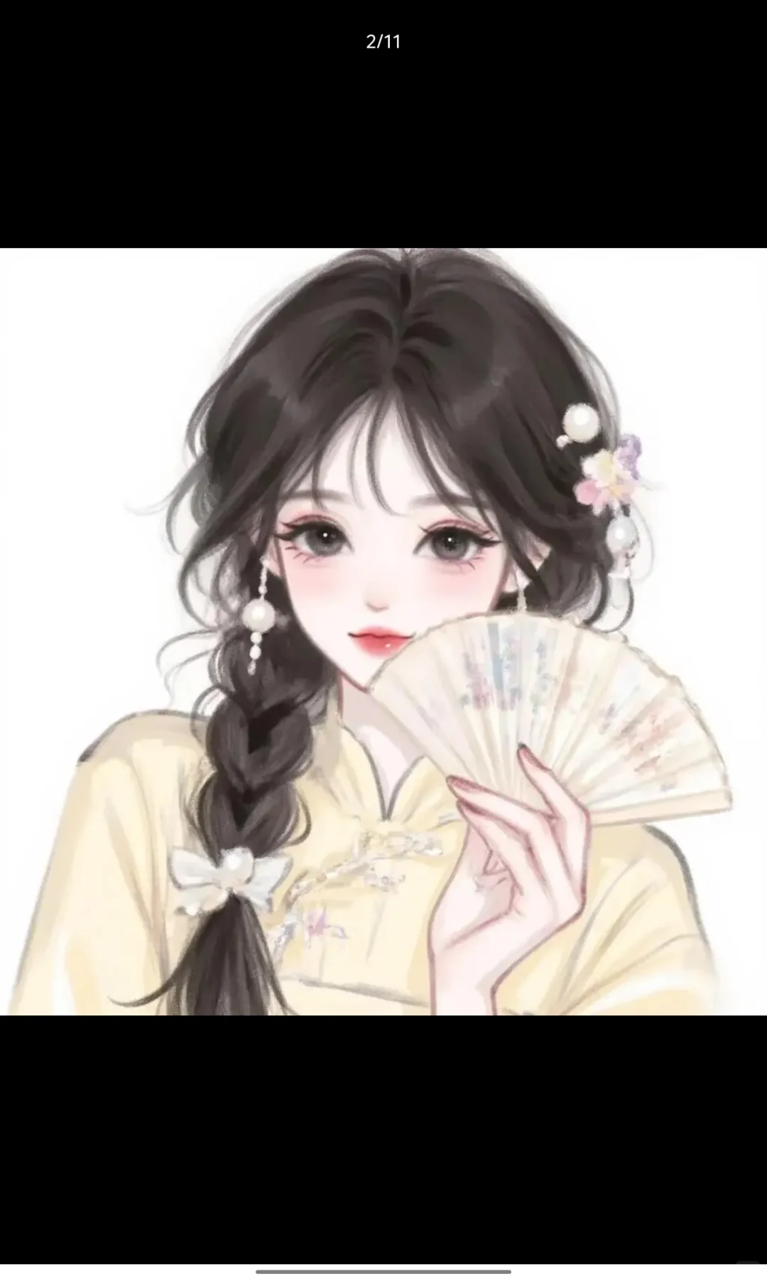 美女图分享，可萌可仙。