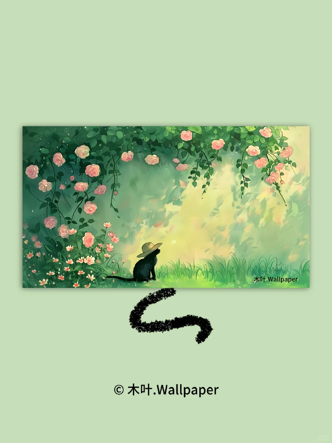 蔷薇花下｜W004