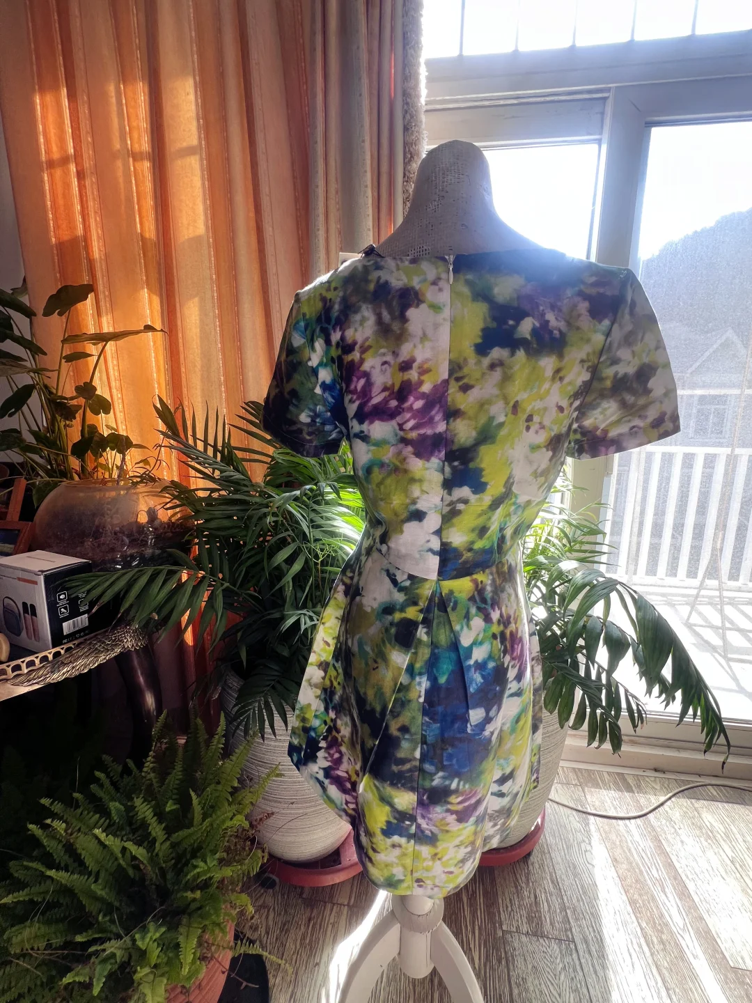 惊艳大美女高干文感桑蚕丝花裙 三个款式
