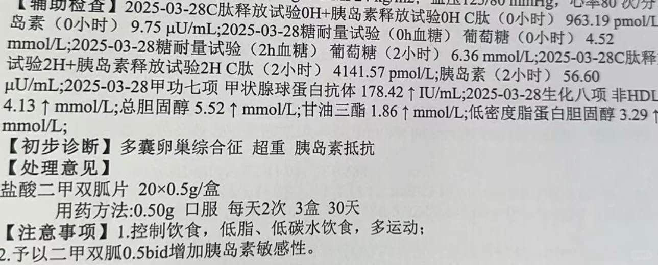 胖多囊 胰岛素抵抗