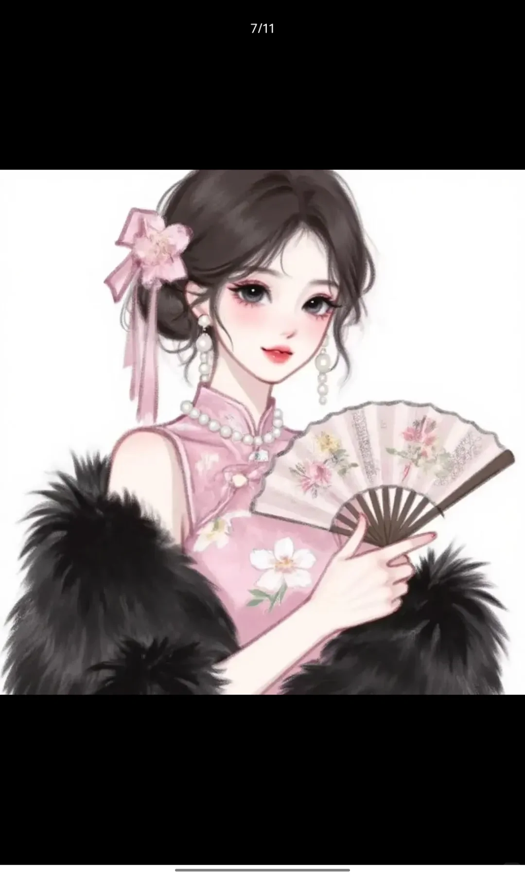 美女图分享，可萌可仙。