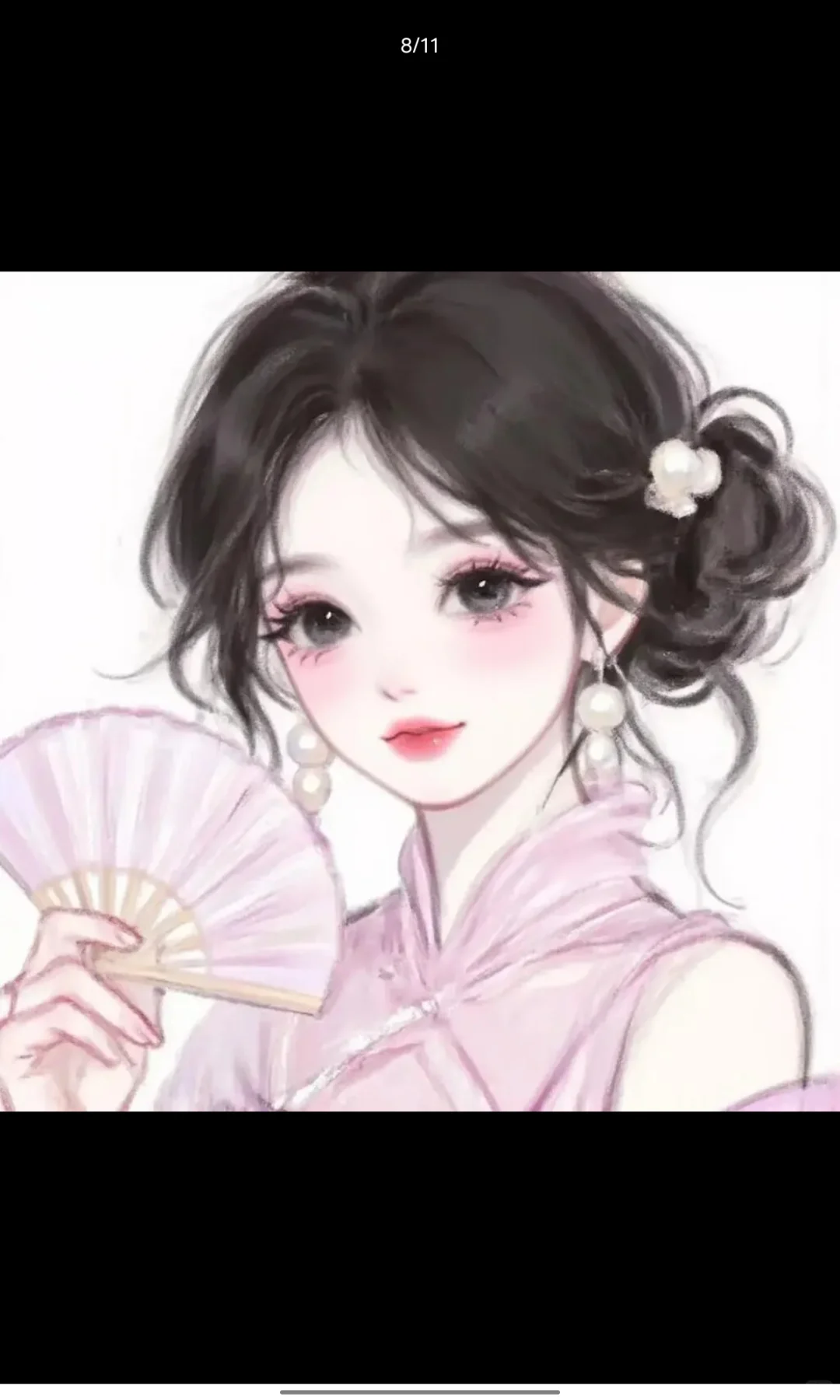美女图分享，可萌可仙。