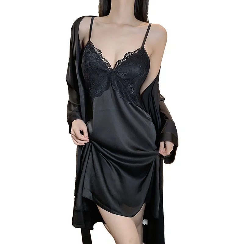 性感蕾丝睡裙👗夜晚必备