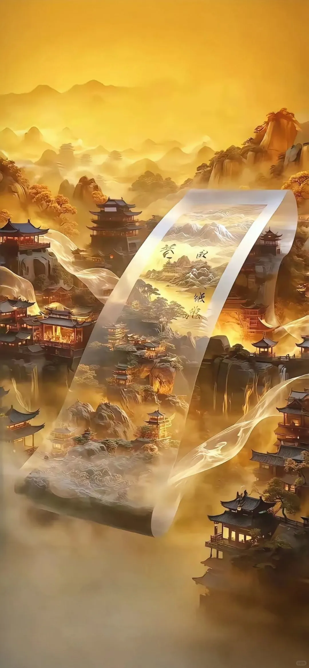 一组很仙的国风壁纸