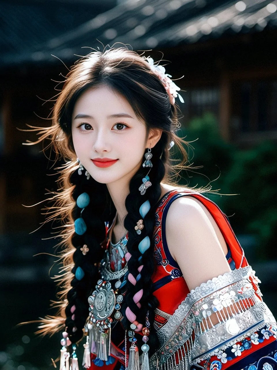 苗族姑娘