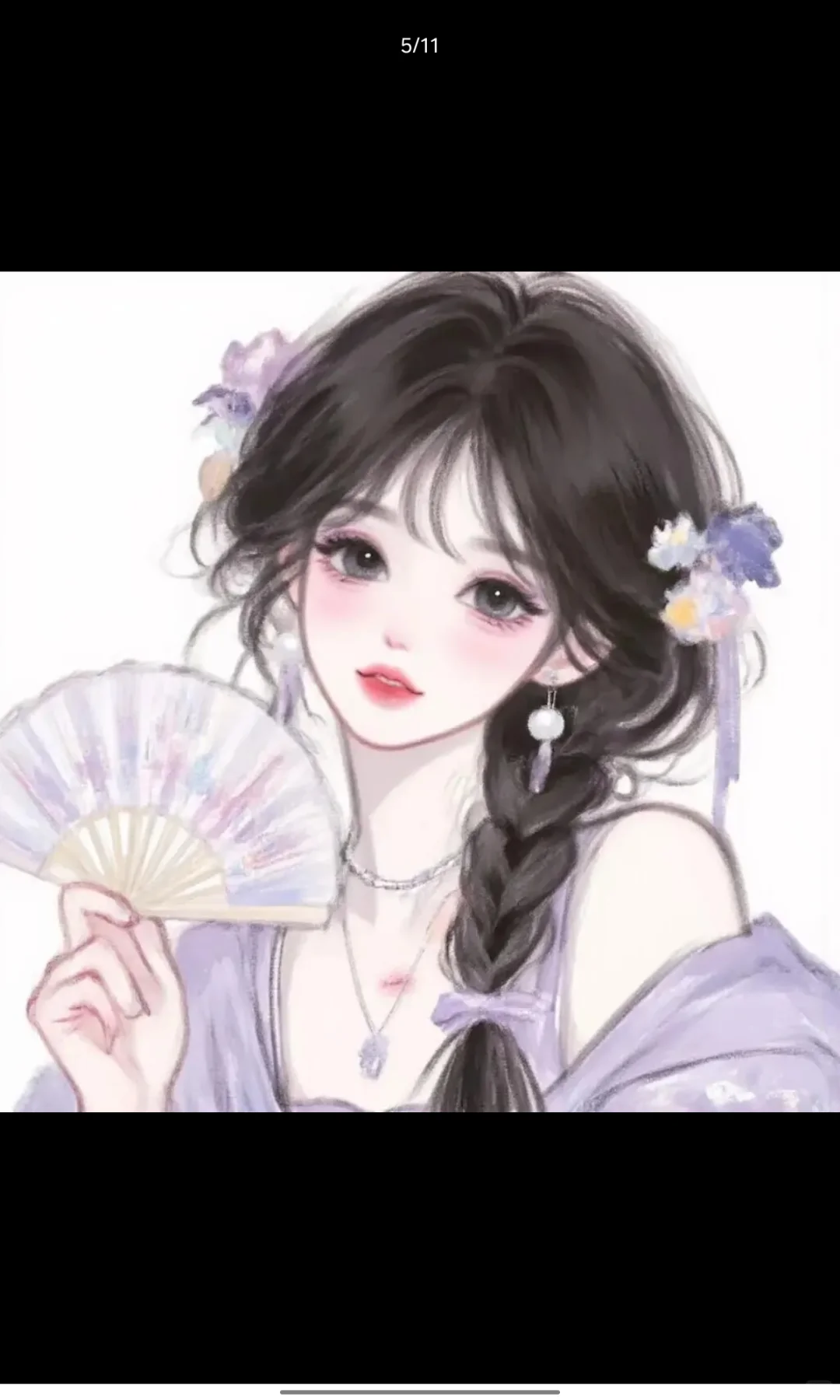 美女图分享，可萌可仙。