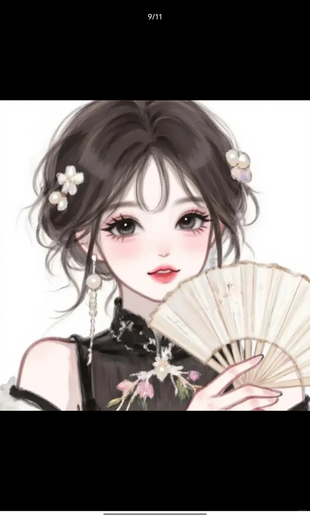 美女图分享，可萌可仙。