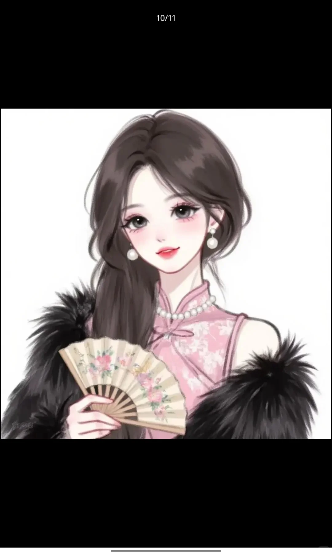 美女图分享，可萌可仙。