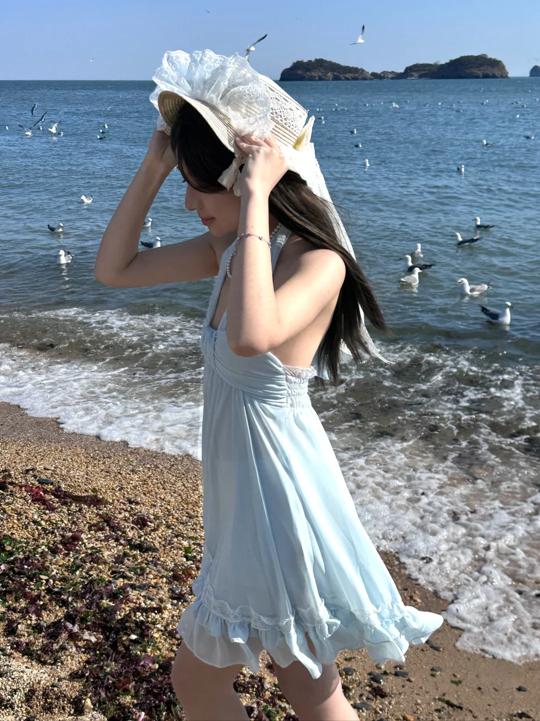 超美的小裙子～太适合在海边玩了