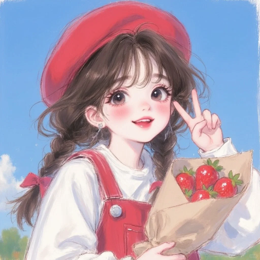可爱头像❤️｜开开心心莓烦恼吖～