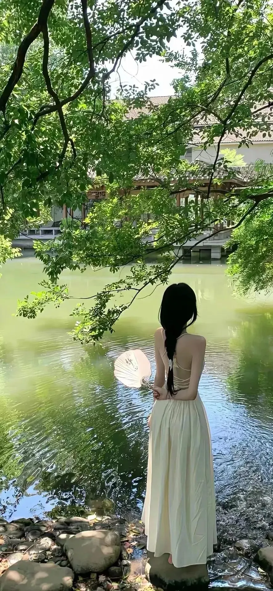 We Chat | 氛围感 真人美女全屏壁纸