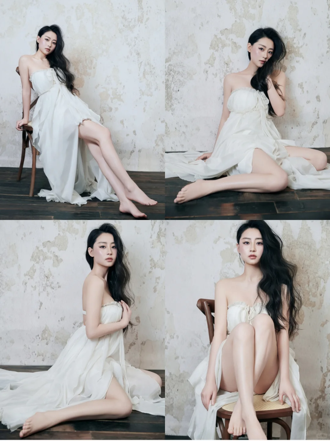 素人改造✨为不同年龄段的女性拍写真
