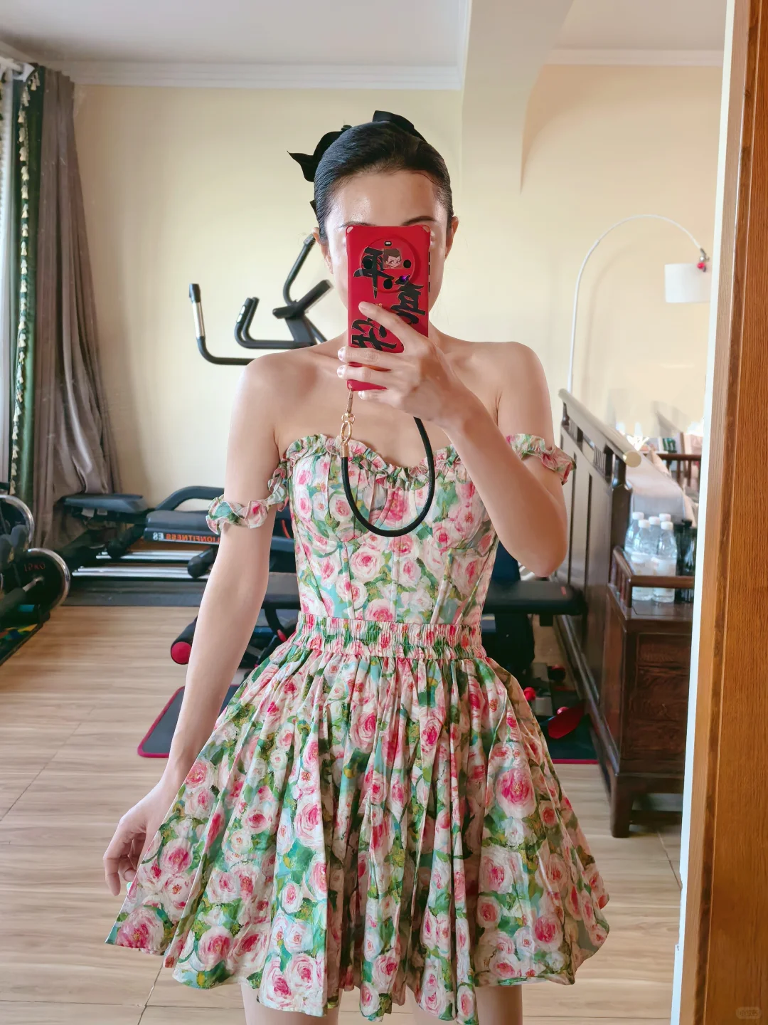 lanyi家蔷薇花园超美上身