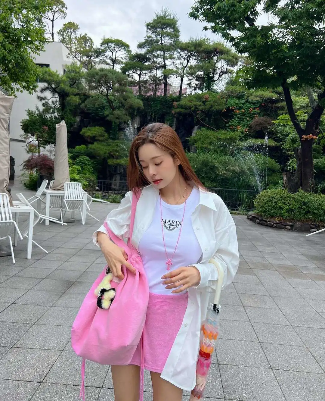 猫系美女第6弹，韩国美妆穿搭博主宋智雅