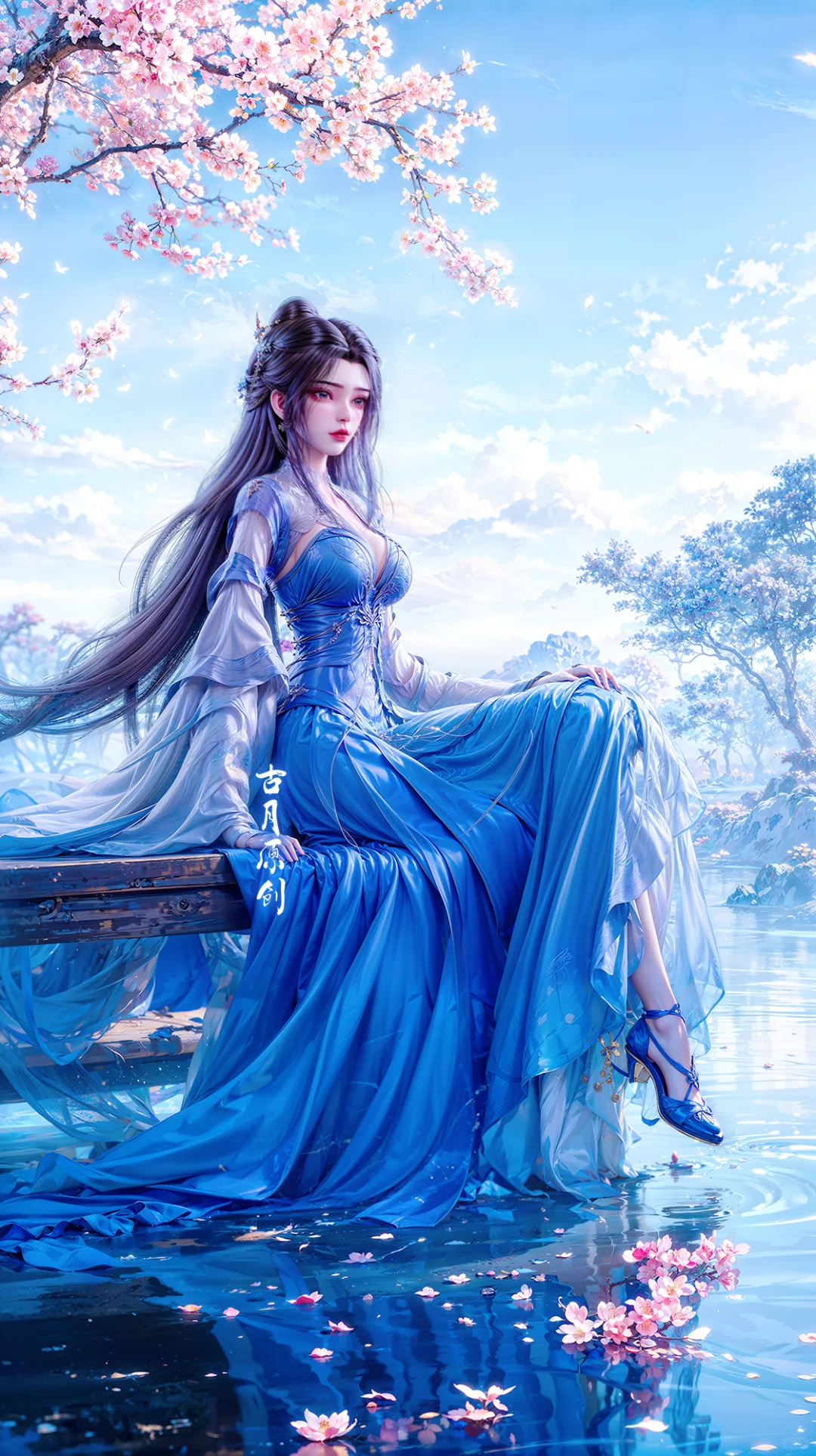 国漫仙逆系列同人手机壁纸-李慕婉1