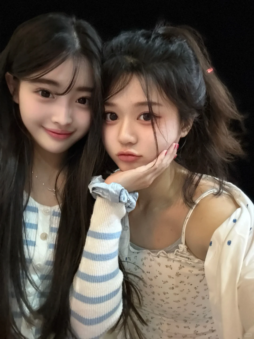 125斤和90斤姐妹花💕每个女生都是完美身材！