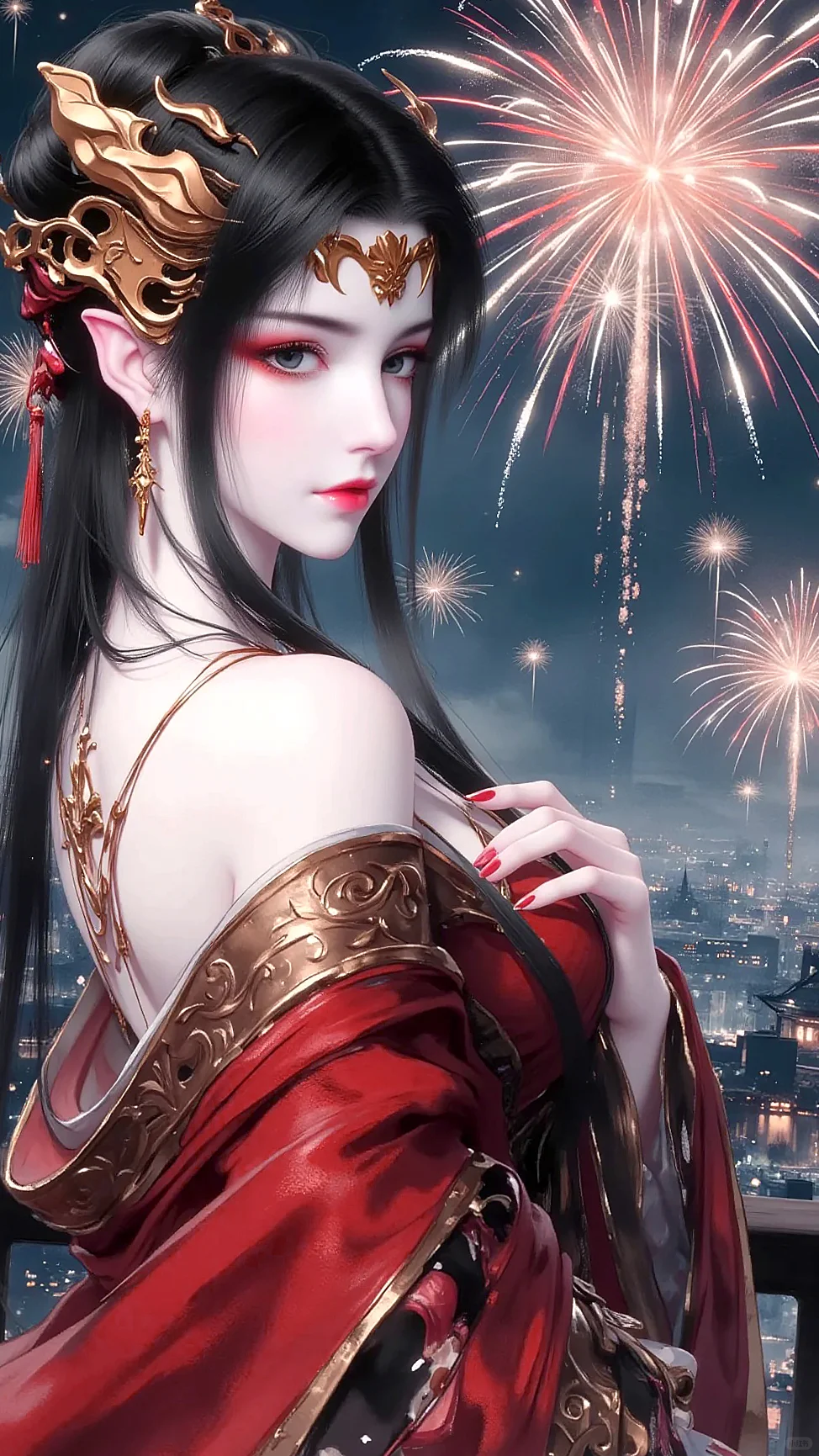 女神壁纸｜美杜莎斗破苍穹手机高清动漫壁纸