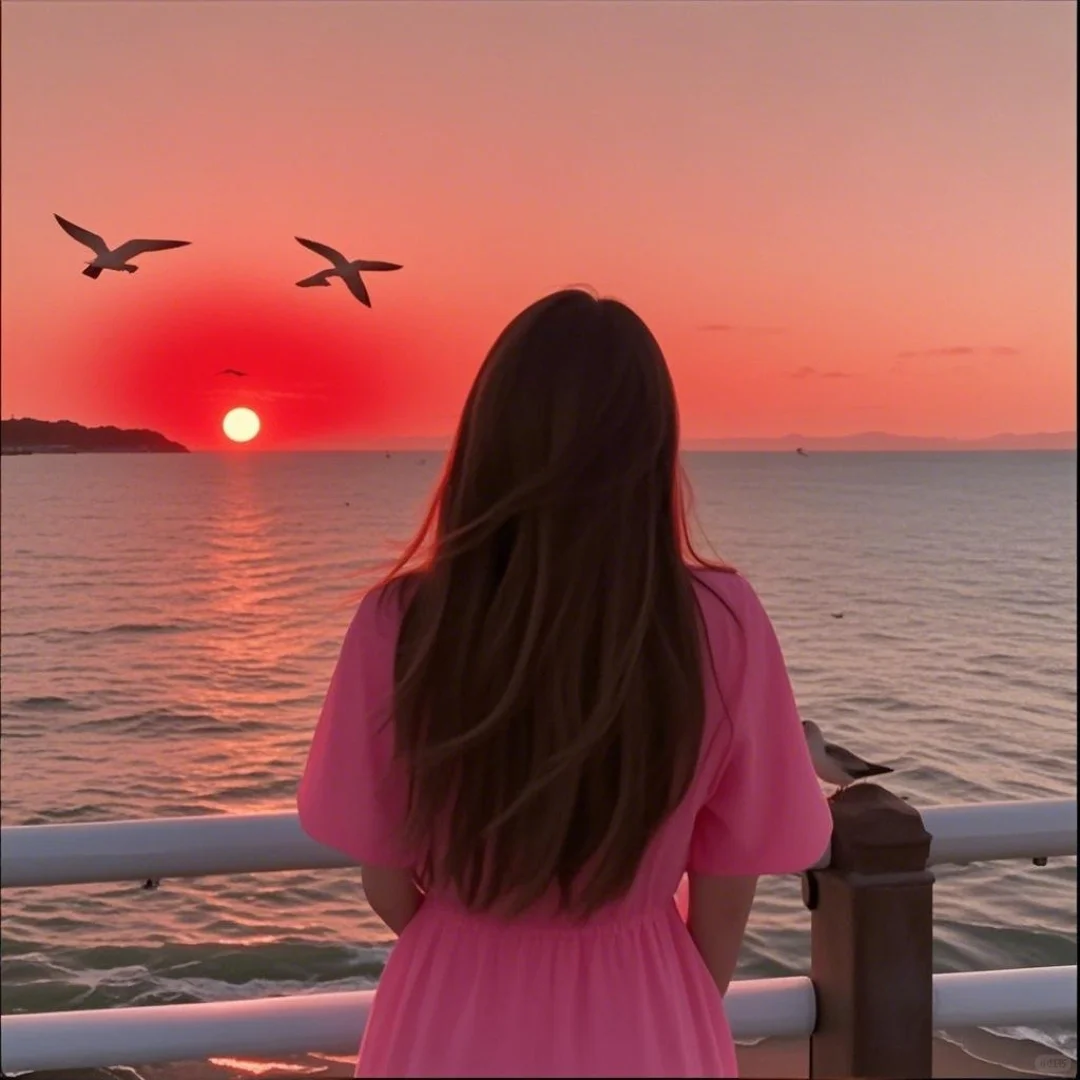 唯美治愈系女生头像 /