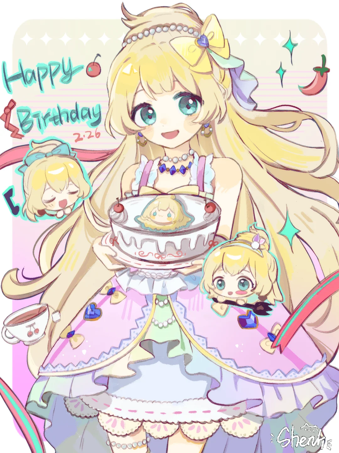 2.26白鸟姬生日快乐🍰