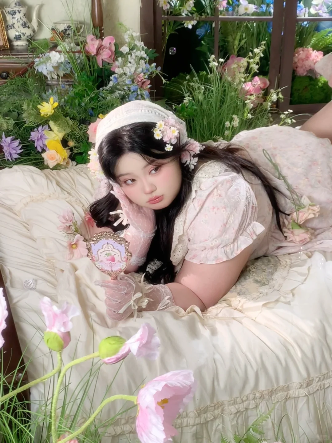 163 200斤｜春天 鲜花 和超大码洋娃娃🧸