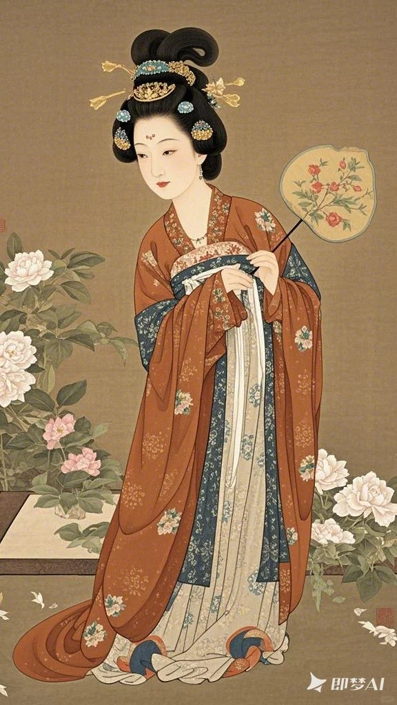 古代大家闺秀，一颦一笑都好美