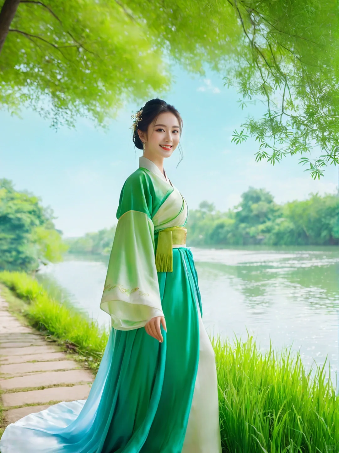 古风美女夏季系列-15