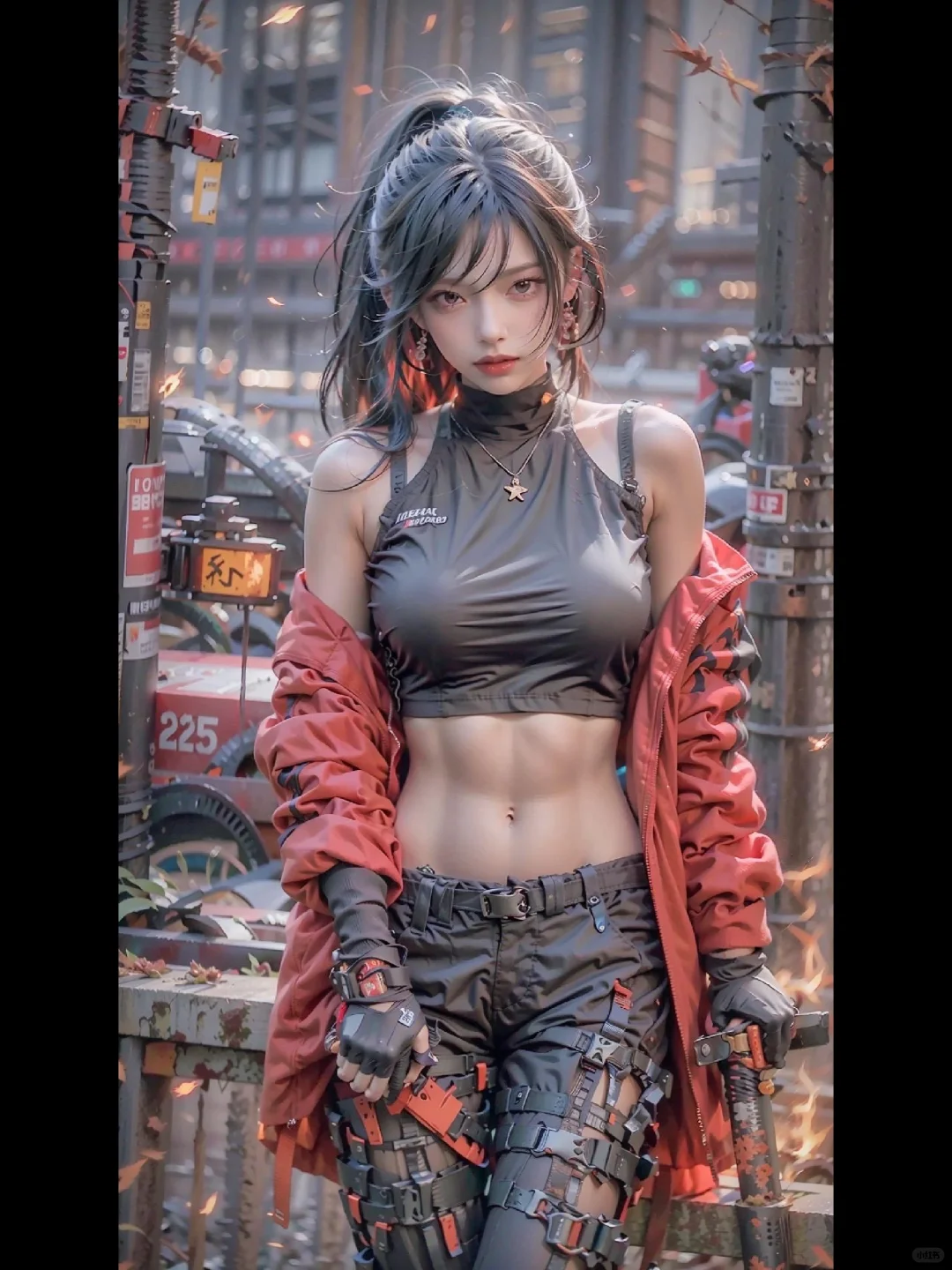 AI绘画：辣身材，这谁顶得住哇