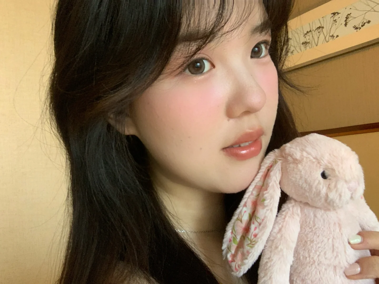 学韩女拍照🐰