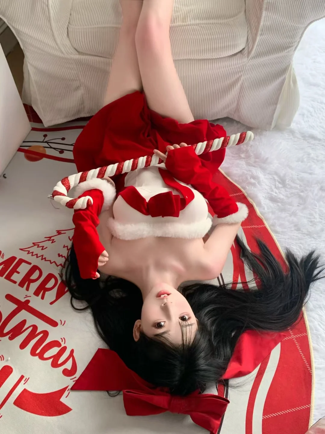 叮叮当🎁查收你的红色圣诞写真🎄