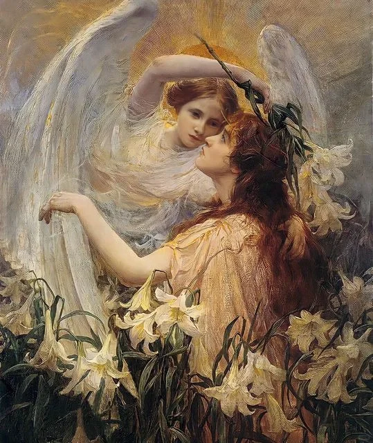 「天使的慰藉」1919