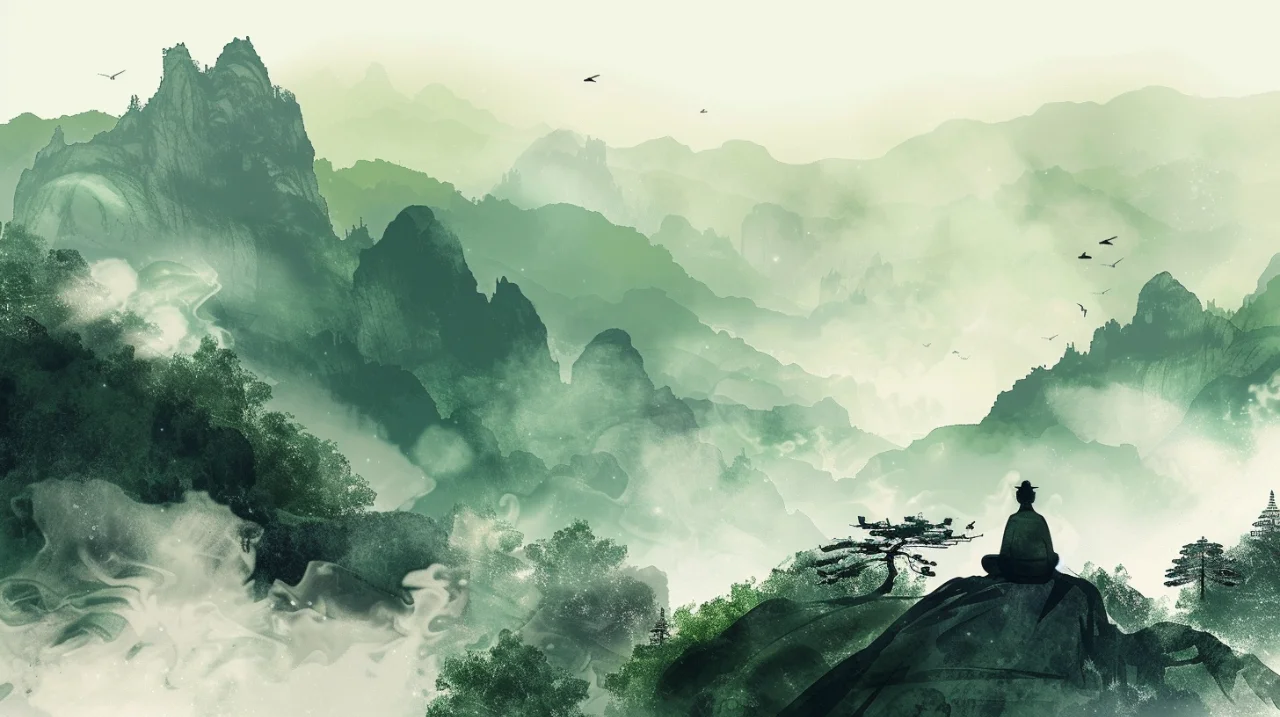 人生是一场修行（16:9电脑壁纸）