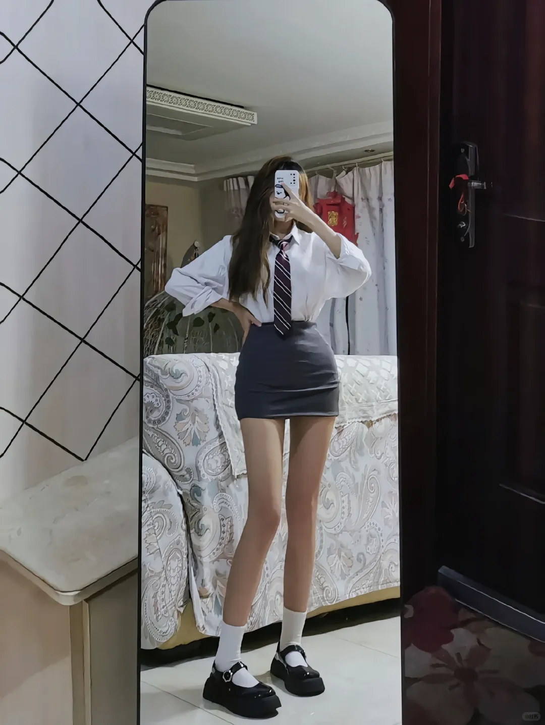 今晚别回家了 穿jk的姐姐给你一个家#jk#包