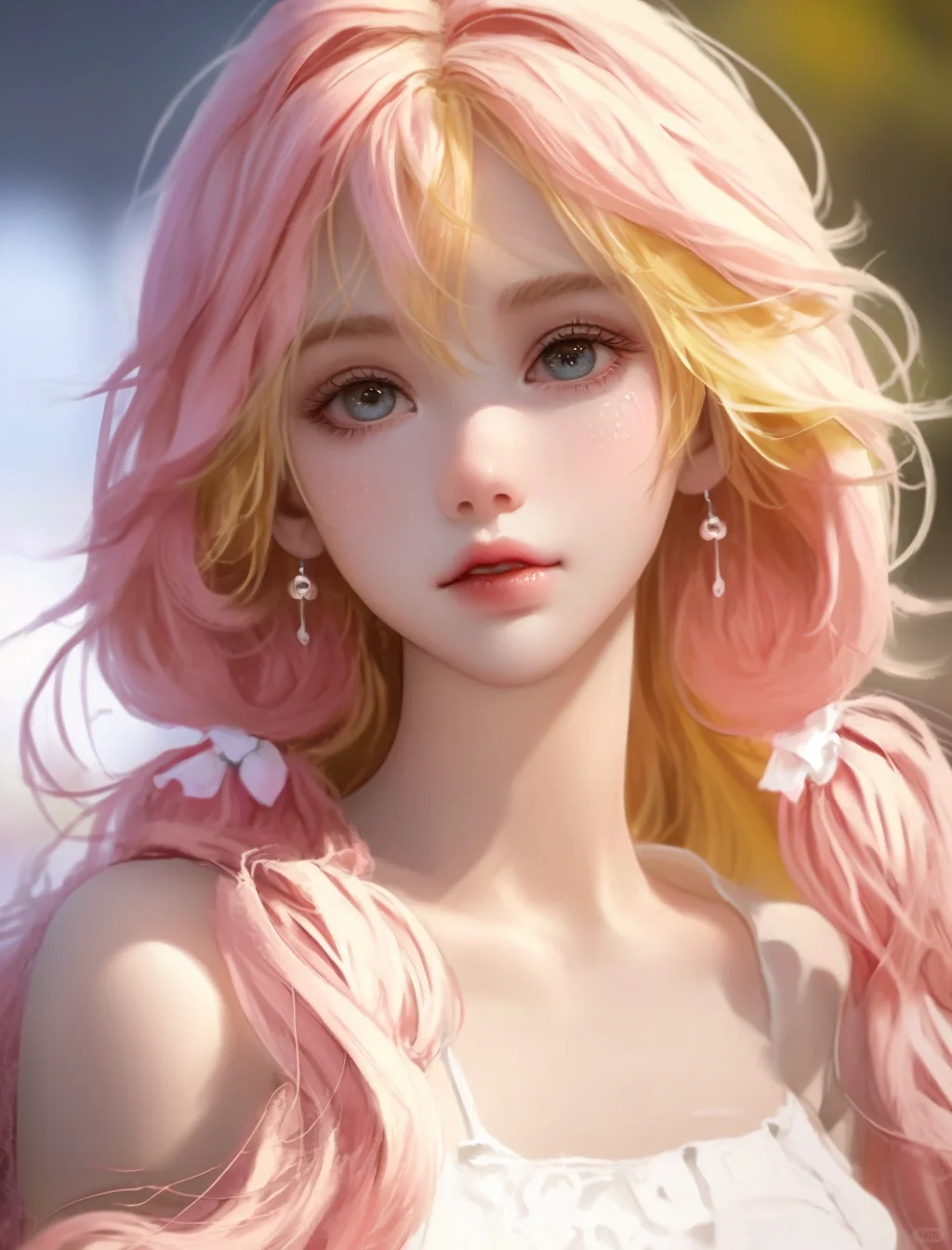 AI智造｜温柔女神，有一种美叫甜妹