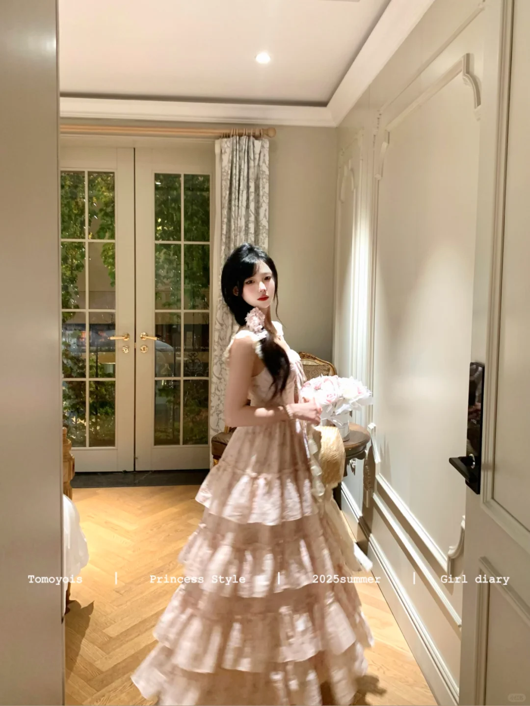 樱织花翎长裙来啦～