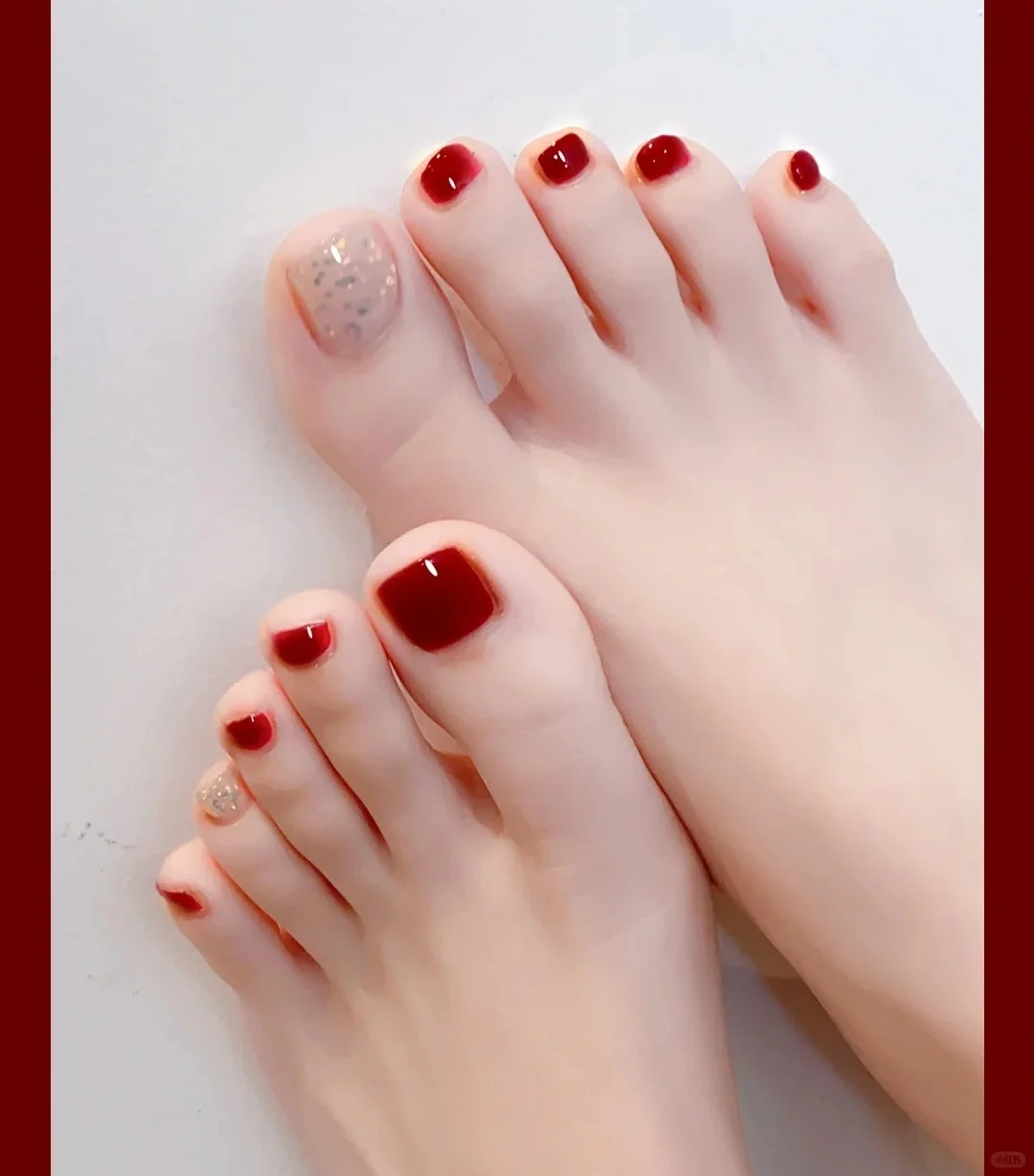 脚美甲