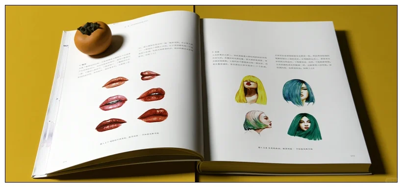 ✨时尚视觉盛宴，礼服插画2 II 50个时尚人物传奇奇异裁剪书籍✨